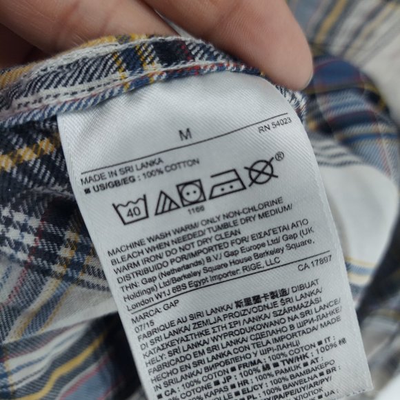 gap button up shirt men size medium - Picture 7 of 8